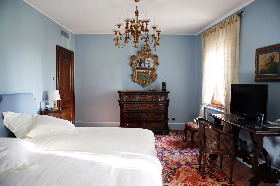 Suite Camelia — tessuti e comfort