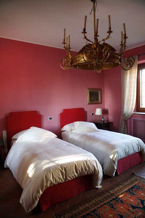 Camera Superior Peonia — tessuti e comfort