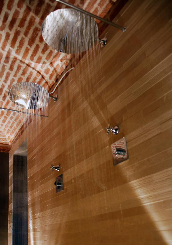 Il centro benessere in una dimora di charme nella campagna novarese